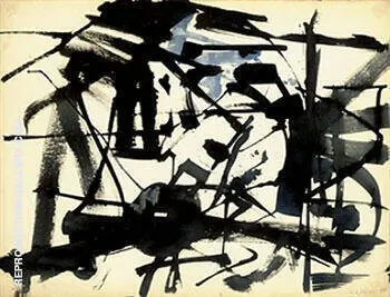 48 Series No 4 1948 By Franz Kline