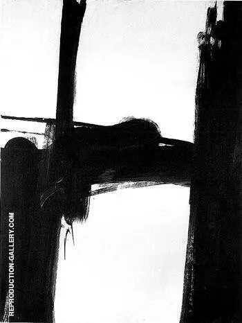 Black and White No 2 1960 By Franz Kline