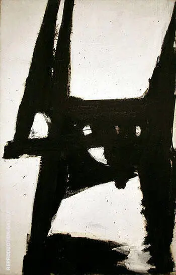 Four Square 1958 By Franz Kline