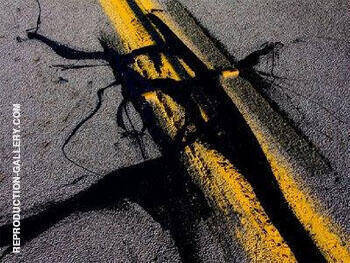Meets Yellow Lines by Franz Kline | Oil Painting Reproduction