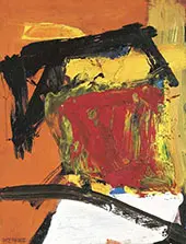Red Field 1955 By Franz Kline