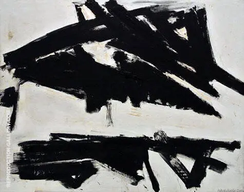 Andes 1957 By Franz Kline