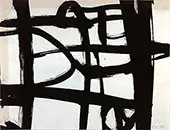 Untitled 1952 A By Franz Kline