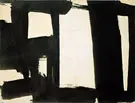 Untitled 1953 A By Franz Kline