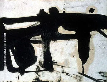 Untitled A 3060 By Franz Kline