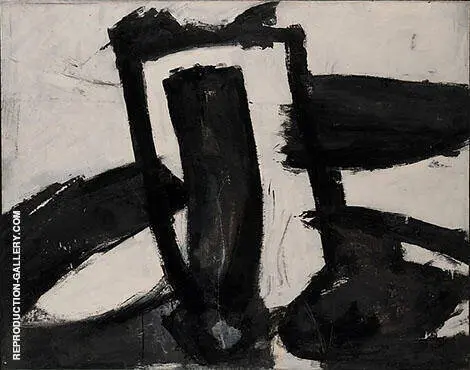 Untitled 1952 B By Franz Kline