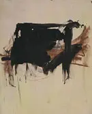 Untitled c1957 2 By Franz Kline