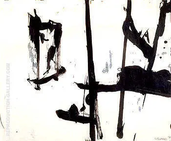 Untitled 1952 C By Franz Kline
