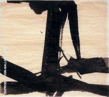 Untitled Study for Le Gros c1959 By Franz Kline