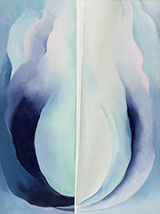 Abstraction Blue 1927 By Georgia O'Keeffe