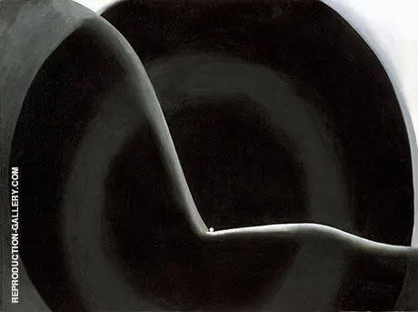 Black Abstraction 1927 By Georgia O'Keeffe