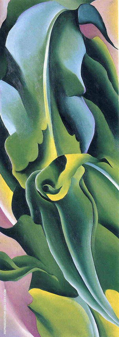 Corn 1924 No 2 by Georgia O'Keeffe | Oil Painting Reproduction