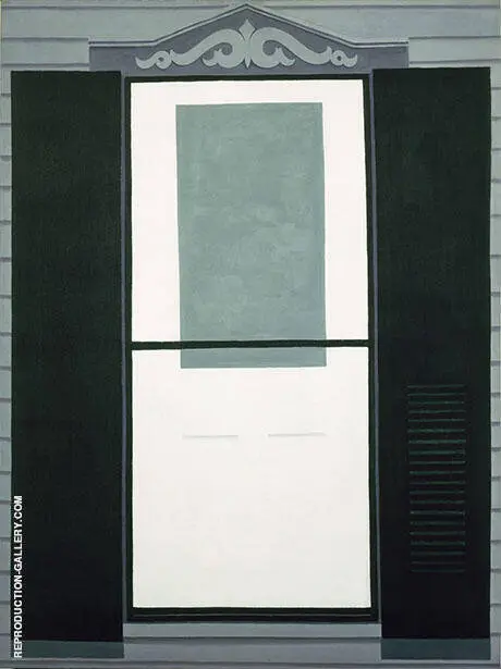 Farmhouse Window and Door 1929 By Georgia O'Keeffe