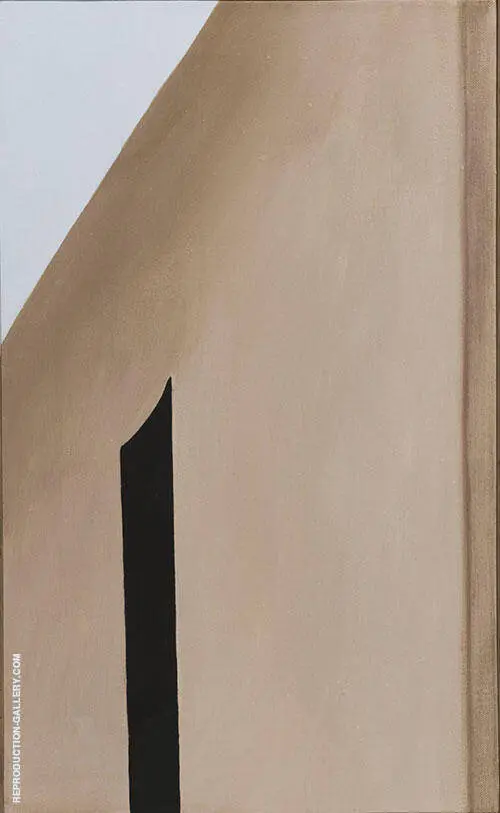 Black Patio Door 1955 By Georgia O'Keeffe