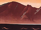 Mountain At Bear Lake Taos 1930 By Georgia O'Keeffe