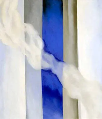 Blue 1958 1 By Georgia O'Keeffe