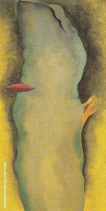 Portrait of a Day Second Day 1924 C By Georgia O'Keeffe