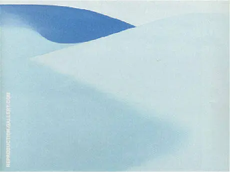 Blue Sand 1957 By Georgia O'Keeffe