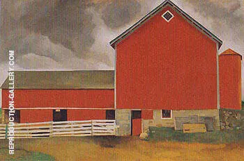 Red Barn 1928 By Georgia O'Keeffe