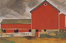 Red Barn 1928 By Georgia O'Keeffe