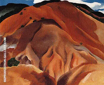 Red Hills Beyond Abiquiu 1930 By Georgia O'Keeffe