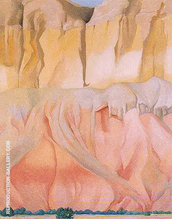 Cliffs Beyond Abiquiu 1943 By Georgia O'Keeffe