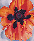 Red Poppy 1928 No VI By Georgia O'Keeffe