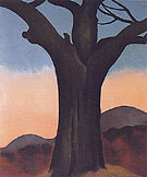 The Chestnut Grey 1924 By Georgia O'Keeffe