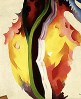 Untitled Abstraction c1923 By Georgia O'Keeffe