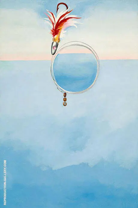 Fishhook From Hawaii 1939 No 1 By Georgia O'Keeffe