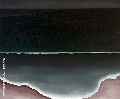 Wave Night 1928 By Georgia O'Keeffe
