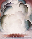 Abstraction Alexius 1928 By Georgia O'Keeffe
