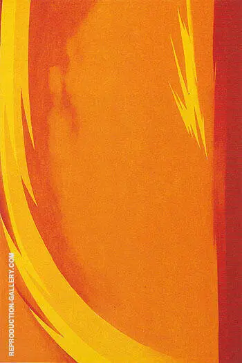 From The Plains 1954 2 By Georgia O'Keeffe