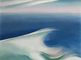 Blue Wave Maine Light Blue Sea 1926 By Georgia O'Keeffe