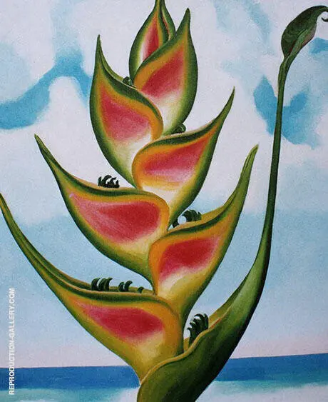 Heliconia 1939 By Georgia O'Keeffe
