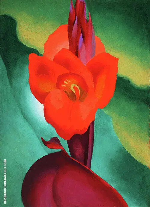 Cannas 1919 By Georgia O'Keeffe