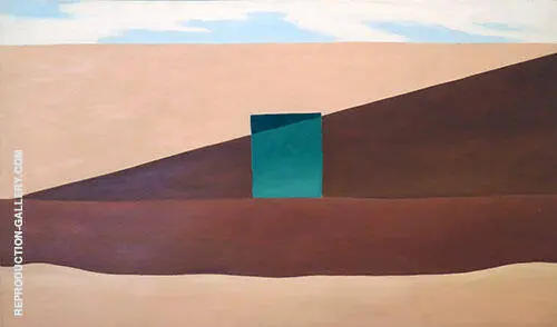 In The Patio 1948 5 By Georgia O'Keeffe