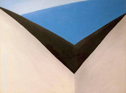 In The Patio 1948 IX By Georgia O'Keeffe