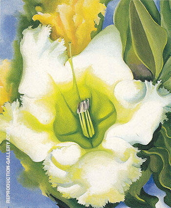 Cup of Silver Ginger 1939 by Georgia O'Keeffe | Oil Painting Reproduction