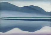 Grey Lake George 1922 By Georgia O'Keeffe