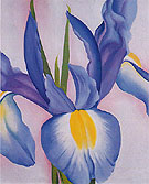 Lavender Iris 1951 By Georgia O'Keeffe