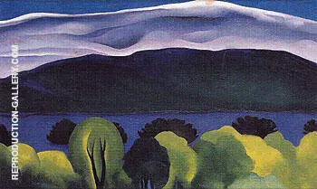 Lake George Blue 1926 By Georgia O'Keeffe