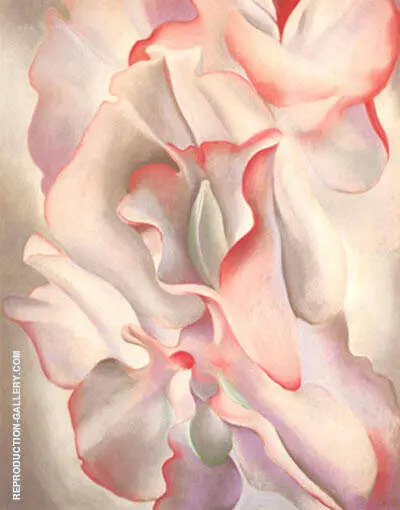 Pink Sweet Peas 1927 By Georgia O'Keeffe