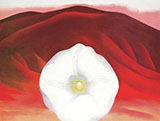 Red Hills and White Flower 1937 By Georgia O'Keeffe