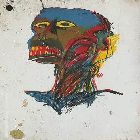 Untitled 1982 61 B By Jean-Michel-Basquiat