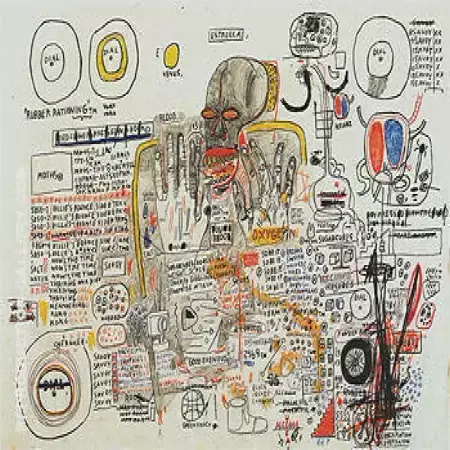Untitled 1985 89 A By Jean-Michel-Basquiat
