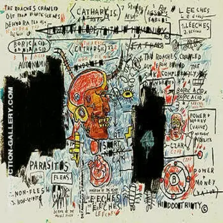 Untitled The Daros Suite of Thirty two Drawings c1982 By Jean-Michel-Basquiat