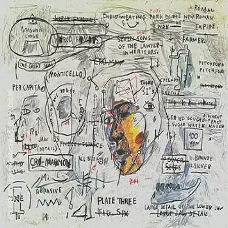 Monticello By Jean-Michel-Basquiat