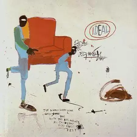 Light Blue Movers 1987 By Jean-Michel-Basquiat