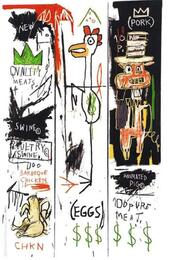 Meats for the Public A By Jean Michel Basquiat